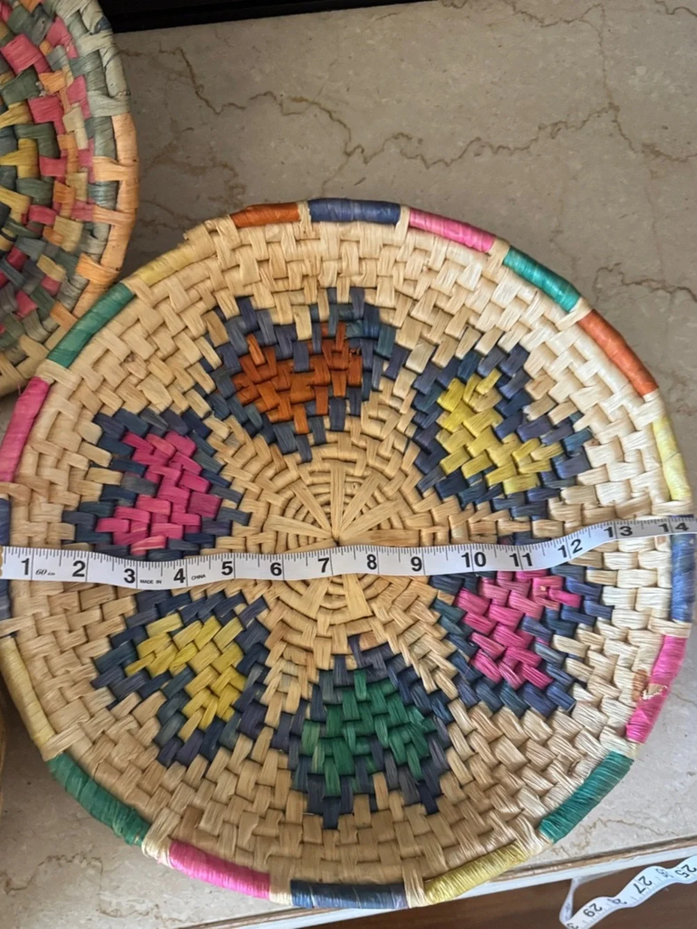 Vintage boho woven